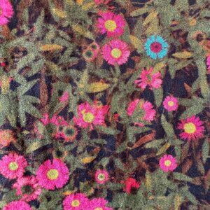 Girls Peek Lightweight Cotton Pink Floral Pullover LS Shirt Size